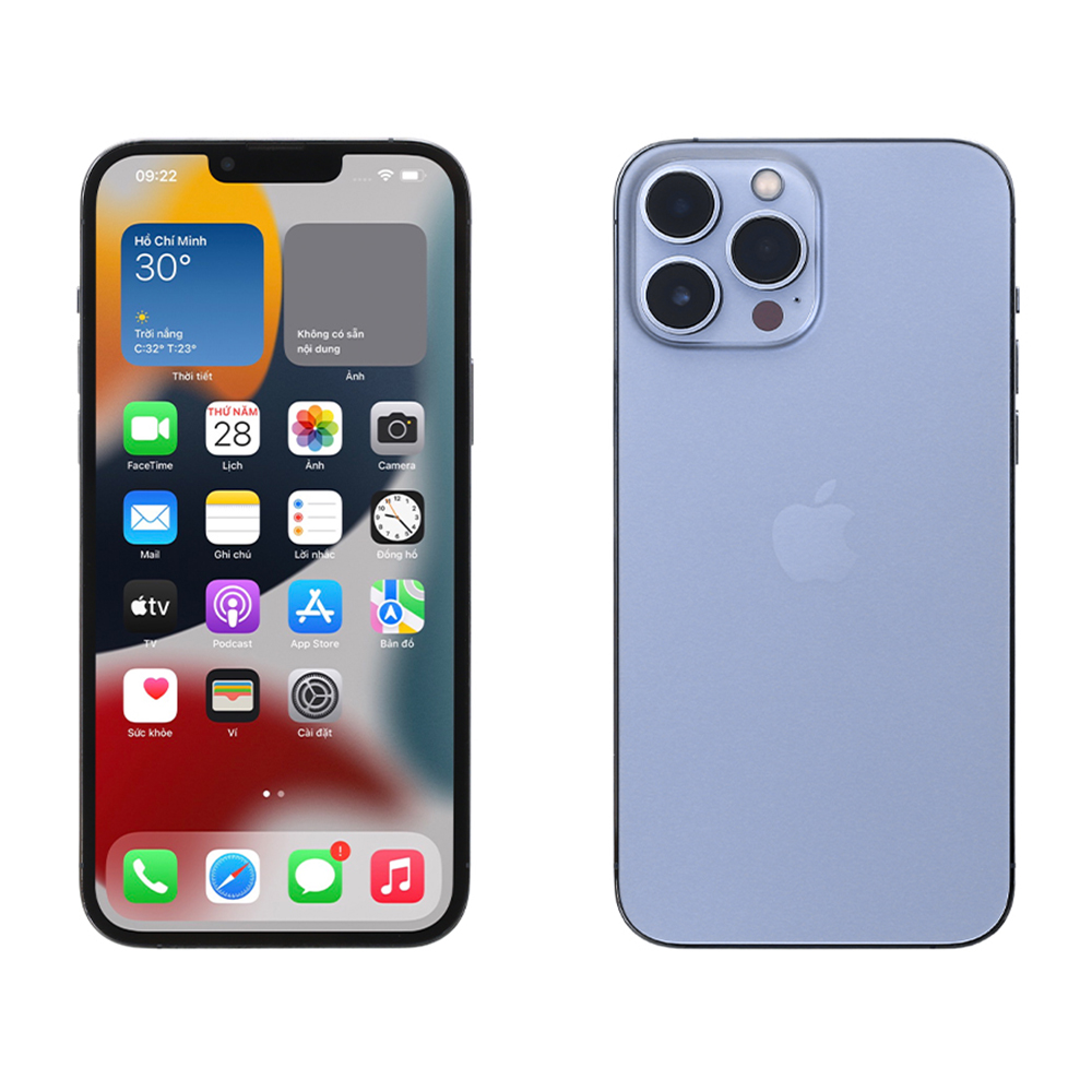 Pass lại iPhone 13 Pro Max 256GB Xanh Sierra (Xước viền nhẹ)