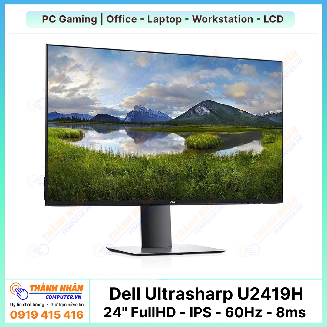 Thanh lý Màn hình Dell Ultrasharp U2419H (Hở sáng mép)